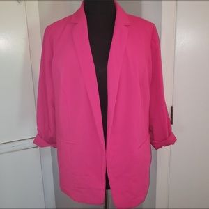 Hot pink blazer